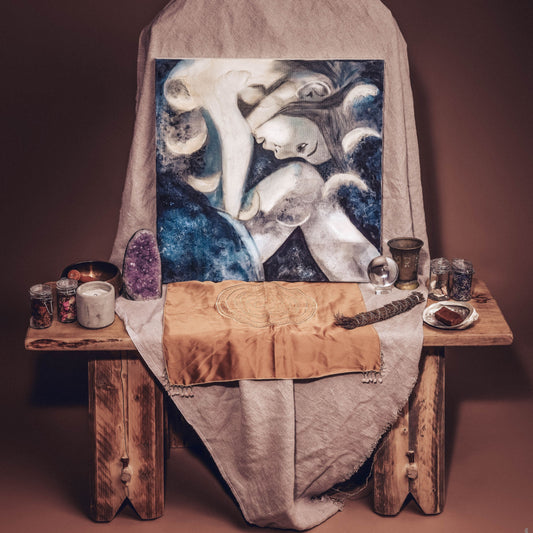 She Who Looks Within, Original Painting