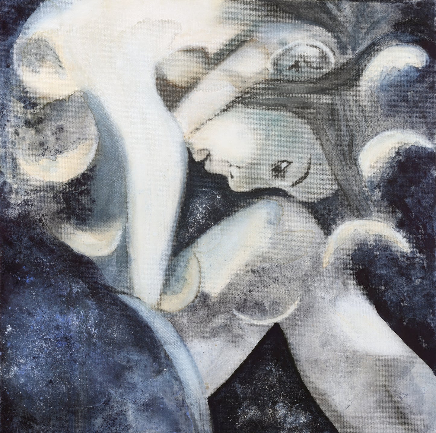 She Who Looks Within, Original Painting