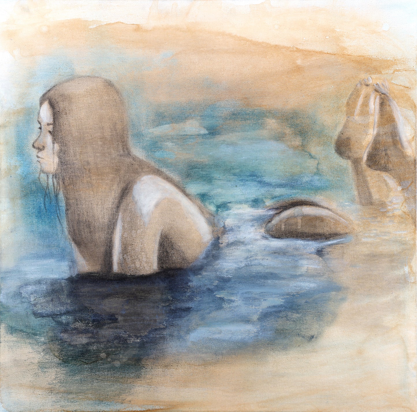 Siren Of The Threshold, Original Painting