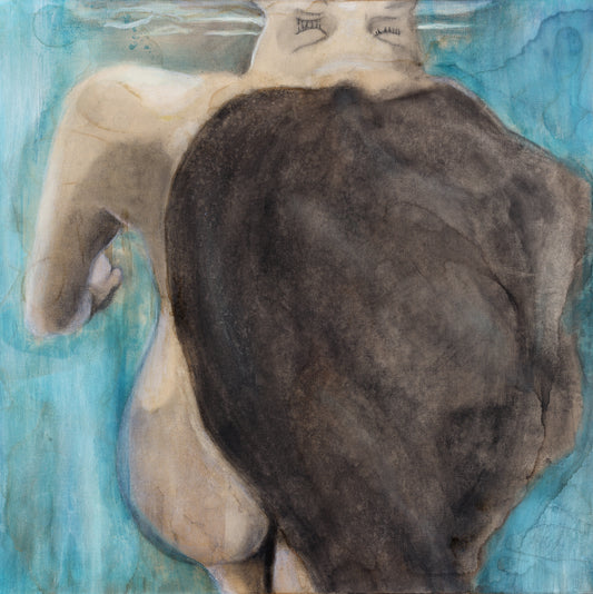 Siren Of The Depths, Original Painting
