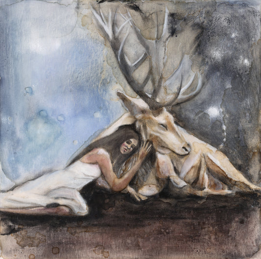 Artemis Dreaming, Original Painting